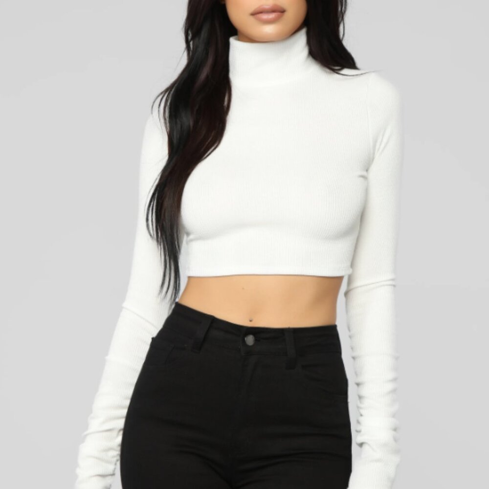 Never Leaving Top - White